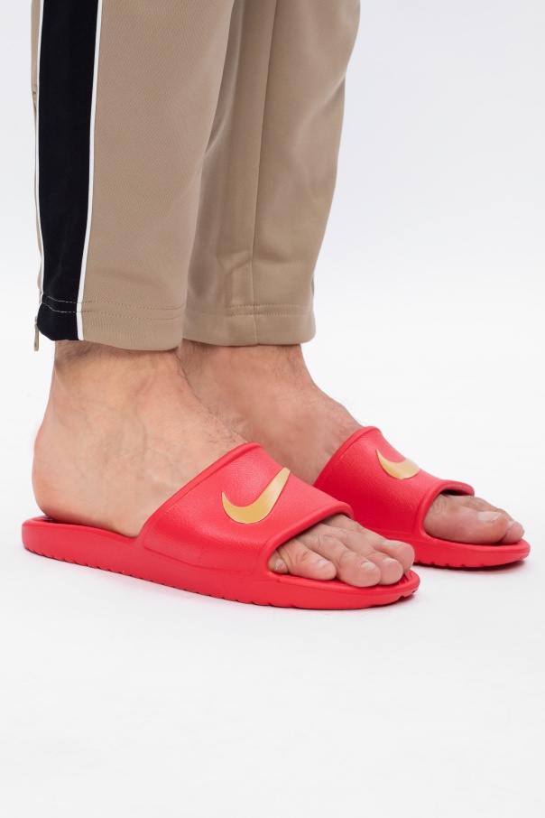 Nike kawa outlet shower slide red